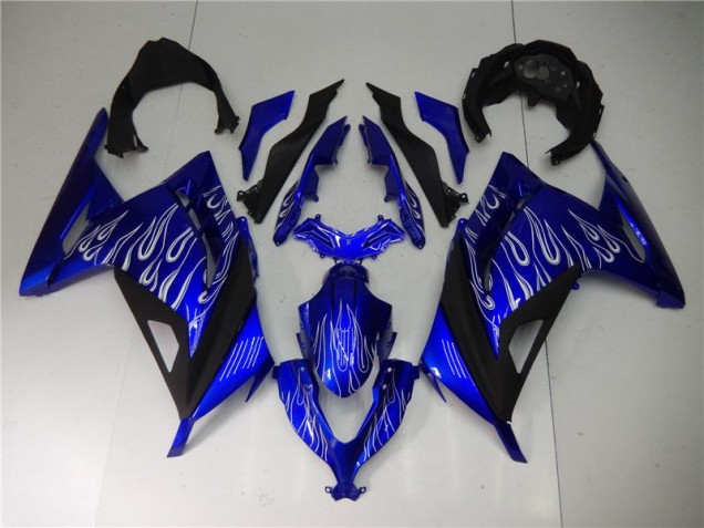 Azul Blanco Negro Carenado Moto EX300 13-16 Azul Blanco Negro Carenado Moto EX300 13-16