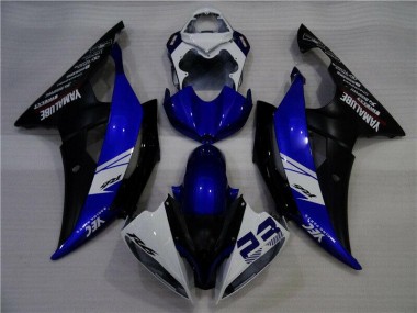 Azul Blanco Negro YEC 23 Carenado Moto R6 08-16
