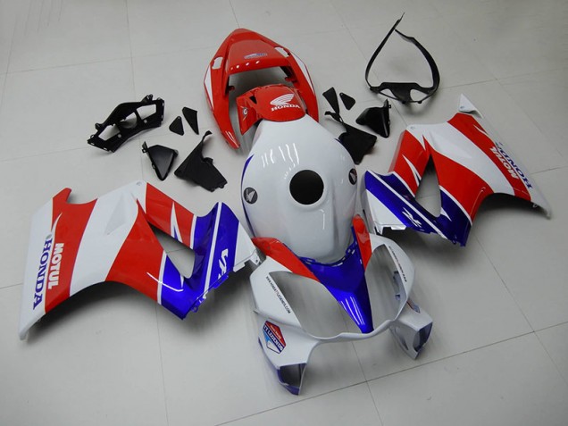 Azul Blanco Rojo Carenado Moto VFR 800 02-13 Azul Blanco Rojo Carenado Moto VFR 800 02-13