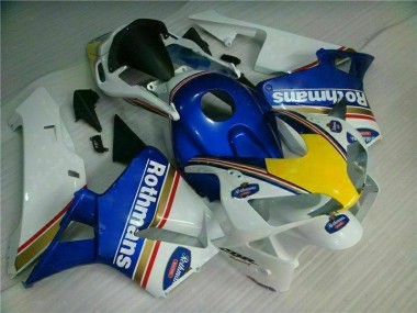 Azul Blanco Rothmans Carenado Moto CBR 600 RR 03-04