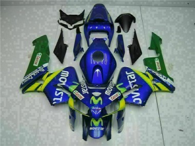 Azul Carenado Moto CBR 600 RR 05-06