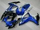 Azul Carrocería Motocicletas GSXR 600 / 750 K6 06-07 Azul Carrocería Motocicletas GSXR 600 / 750 K6 06-07