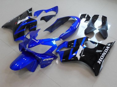 Azul Kit Completo Carenado Moto CBR 600 F4i 04-07