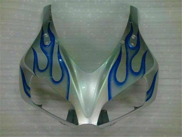 Azul Llama Plata Carenado Moto CBR 1000 RR 06-07 Azul Llama Plata Carenado Moto CBR 1000 RR 06-07