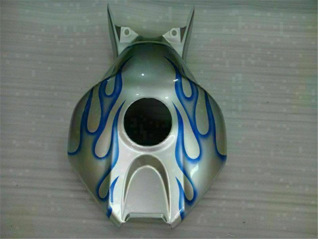 Azul Llama Plata Carenado Moto CBR 1000 RR 06-07 Azul Llama Plata Carenado Moto CBR 1000 RR 06-07