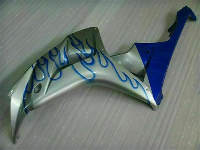 Azul Llama Plata Carenado Moto CBR 1000 RR 06-07 Azul Llama Plata Carenado Moto CBR 1000 RR 06-07