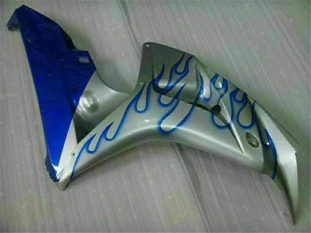 Azul Llama Plata Carenado Moto CBR 1000 RR 06-07 Azul Llama Plata Carenado Moto CBR 1000 RR 06-07