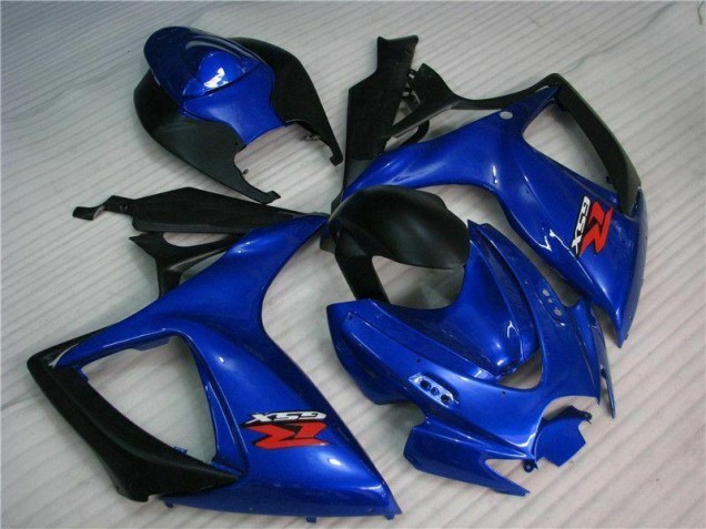 Azul Moto Plástica GSXR 600 / 750 K6 06-07 Azul Moto Plástica GSXR 600 / 750 K6 06-07