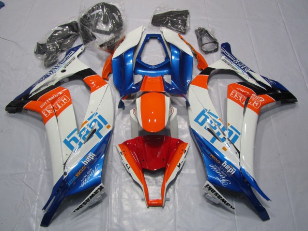 Azul Naranja Carenado Moto ZX10R 11-15 Azul Naranja Carenado Moto ZX10R 11-15