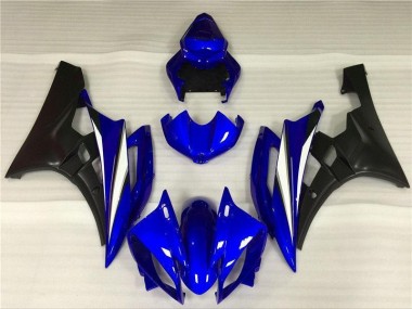 Azul Negro ABS Carenado Motocicleta R6 06-07