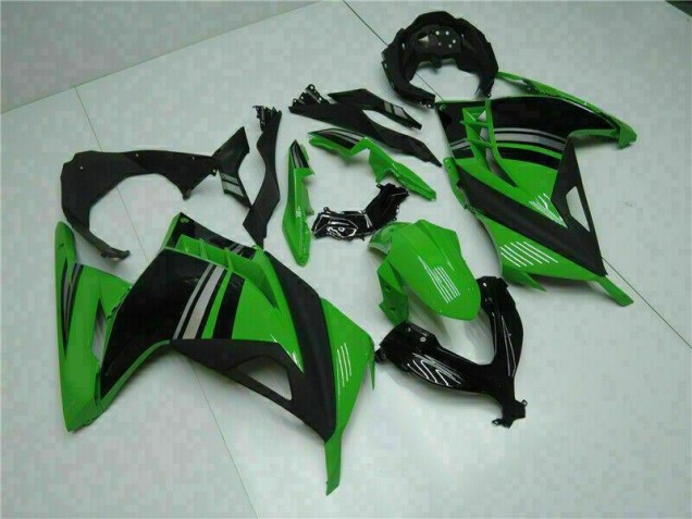 Azul Negro ABS Moto Plástico EX300 13-16 Azul Negro ABS Moto Plástico EX300 13-16