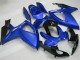 Azul Negro ABS Moto Plásticos GSXR 600 / 750 K6 06-07 Azul Negro ABS Moto Plásticos GSXR 600 / 750 K6 06-07