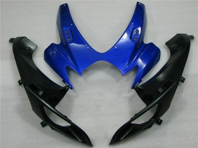 Azul Negro ABS Moto Plásticos GSXR 600 / 750 K6 06-07 Azul Negro ABS Moto Plásticos GSXR 600 / 750 K6 06-07