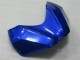 Azul Negro ABS Moto Plásticos GSXR 600 / 750 K6 06-07 Azul Negro ABS Moto Plásticos GSXR 600 / 750 K6 06-07