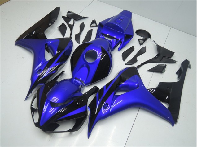 Azul Negro Carenado Moto CBR 1000 RR 06-07 Azul Negro Carenado Moto CBR 1000 RR 06-07