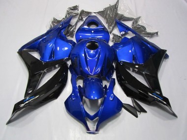 Azul Negro Carenado Moto CBR 600 RR 09-12
