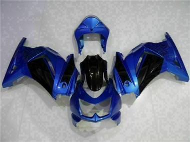 Azul Negro Carenado Moto EX250 08-12