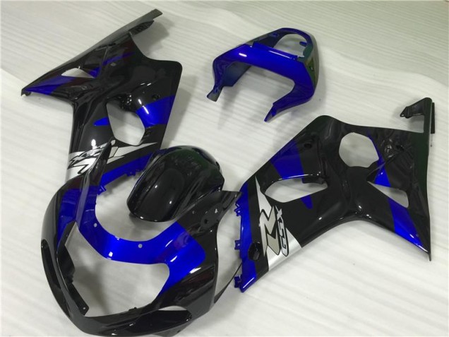 Azul Negro Carenado Moto GSXR 1000 K1 00-02 Azul Negro Carenado Moto GSXR 1000 K1 00-02