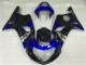 Azul Negro Carenado Moto GSXR 1000 K1 00-02 Azul Negro Carenado Moto GSXR 1000 K1 00-02