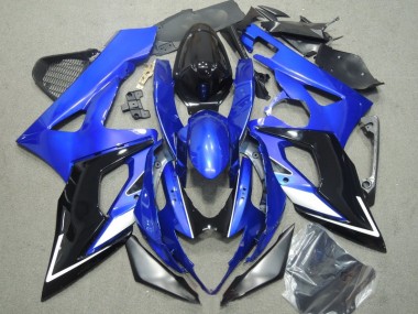 Azul Negro Carenado Moto GSXR 1000 K5 05-06