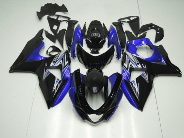 Azul & Negro Carenado Moto GSXR 1000 K9 09-16