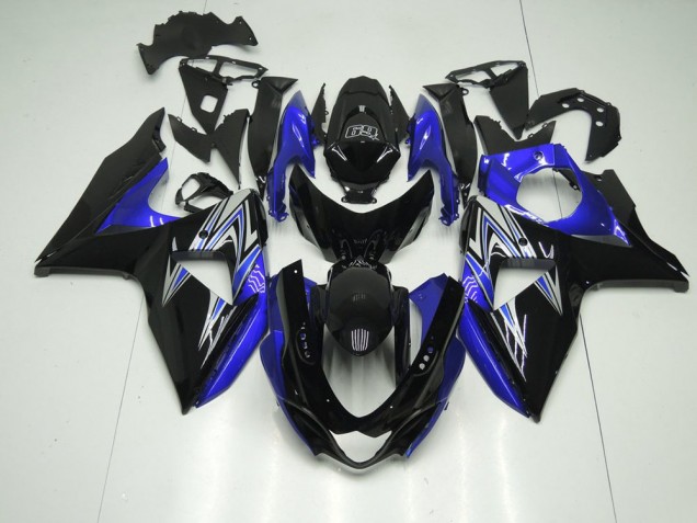 Azul & Negro Carenado Moto GSXR 1000 K9 09-16 Azul & Negro Carenado Moto GSXR 1000 K9 09-16
