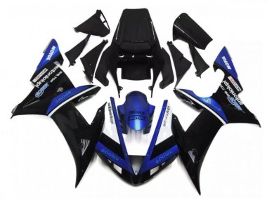 Azul Negro Carenado Moto R1 02-03