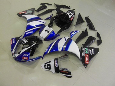 Azul Negro Carenado Moto R1 12-14