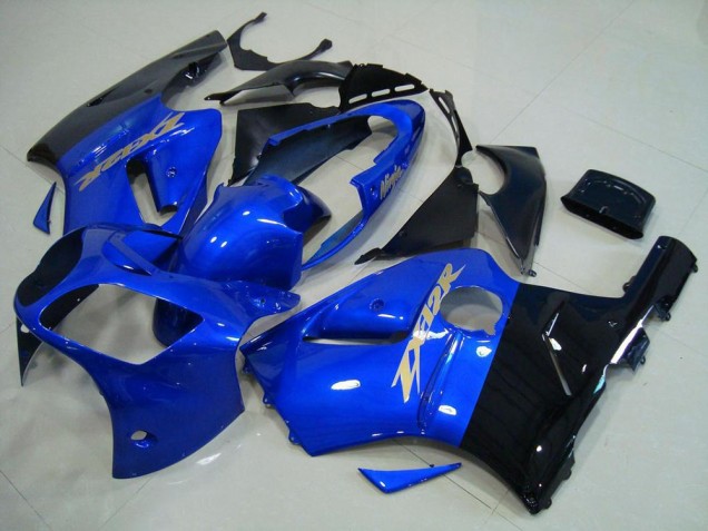 Azul Negro Carenado Moto ZX12R 00-01 Azul Negro Carenado Moto ZX12R 00-01