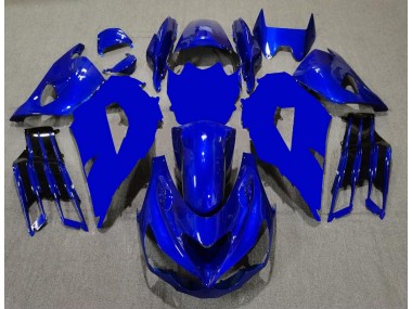 Azul Negro Carenado Moto ZX14R ZZR 1400 12-21