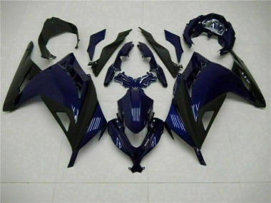 Azul Negro Carenado & Plástico Moto EX300 13-16