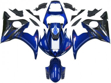 Azul Negro Carenado & Plástico Moto R6 03-05