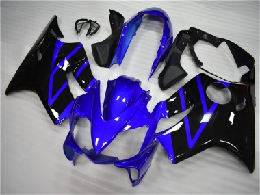 Azul Negro Carenados Moto CBR 600 F4i 04-07