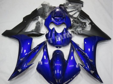 Azul Negro Carenados Moto R1 04-06