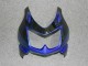 Azul Negro Kit Carenado ABS Completo EX250 08-12 Azul Negro Kit Carenado ABS Completo EX250 08-12