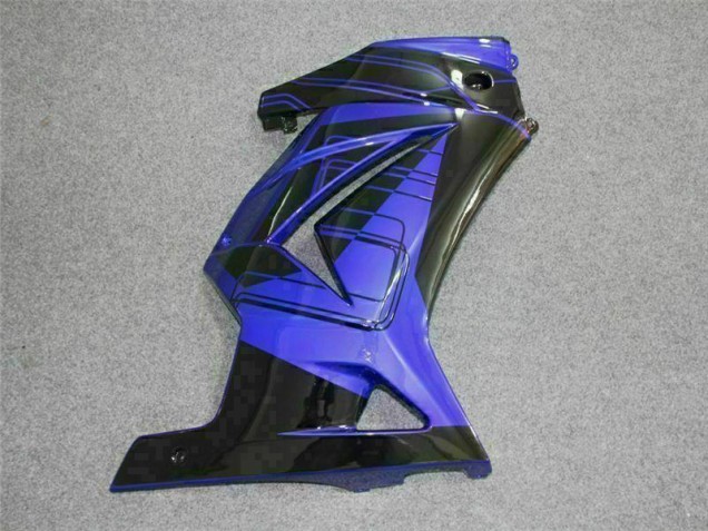 Azul Negro Kit Carenado ABS Completo EX250 08-12 Azul Negro Kit Carenado ABS Completo EX250 08-12