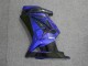 Azul Negro Kit Carenado ABS Completo EX250 08-12 Azul Negro Kit Carenado ABS Completo EX250 08-12