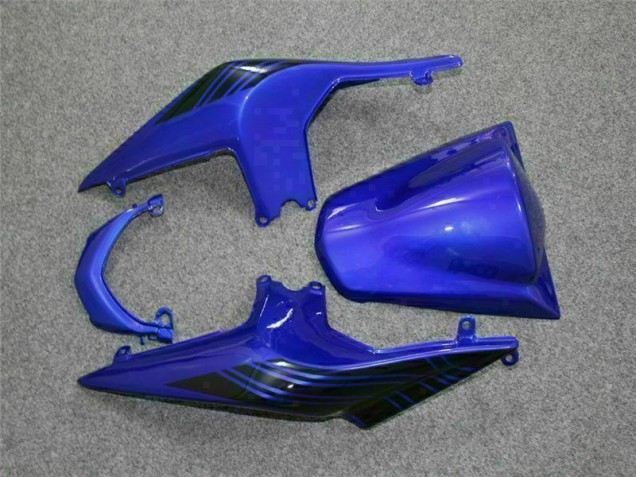 Azul Negro Kit Carenado ABS Completo EX250 08-12 Azul Negro Kit Carenado ABS Completo EX250 08-12