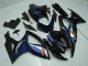 Azul Negro Kit Carenado ABS Completo GSXR 600 / 750 K6 06-07 Azul Negro Kit Carenado ABS Completo GSXR 600 / 750 K6 06-07