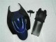 Azul Negro Kit Carenado ABS Completo GSXR 600 / 750 K6 06-07 Azul Negro Kit Carenado ABS Completo GSXR 600 / 750 K6 06-07