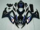 Azul Negro Kit Carenado ABS Completo GSXR 600 / 750 K6 06-07 Azul Negro Kit Carenado ABS Completo GSXR 600 / 750 K6 06-07