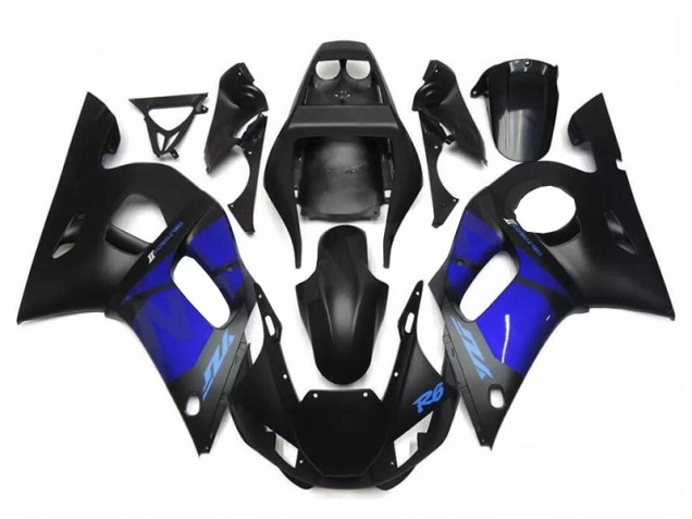 Azul Negro Kit Carenado ABS Completo R6 98-02