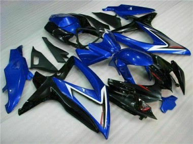 Azul Negro Kit Carenado Moto GSXR 600 / 750 K8 08-10