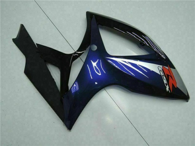 Azul Negro Kits ABS Carenado Motocicleta GSXR 600 / 750 K6 06-07 Azul Negro Kits ABS Carenado Motocicleta GSXR 600 / 750 K6 06-07