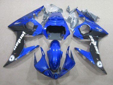 Azul Negro Kits Carenado Moto R6 03-05