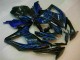 Azul Negro Kits Completo Carenado Moto ABS GSXR 600 / 750 K8 08-10 Azul Negro Kits Completo Carenado Moto ABS GSXR 600 / 750 K8 08-10