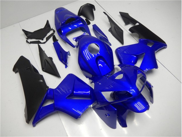 Azul Negro Kits Completo Carenado Moto CBR 600 RR 05-06 Azul Negro Kits Completo Carenado Moto CBR 600 RR 05-06