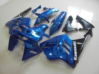 Azul Negro Llama Carenado Moto ZX9R 94-97