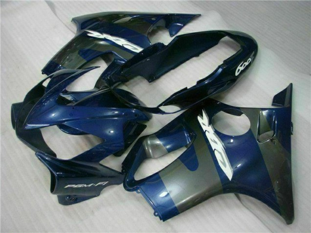 Azul Plata Carenado Moto CBR 600 F4i 04-07 Azul Plata Carenado Moto CBR 600 F4i 04-07