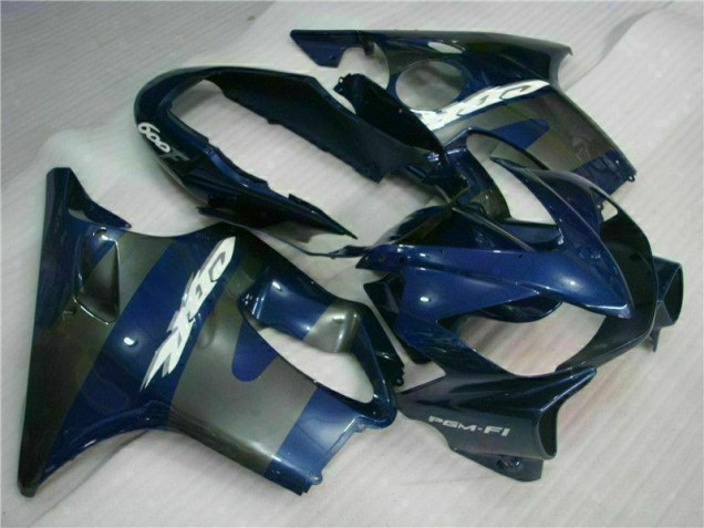 Azul Plata Carenado Moto CBR 600 F4i 04-07 Azul Plata Carenado Moto CBR 600 F4i 04-07